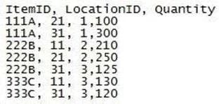 Exam QV-Developer-01: Question 9 - Image 1