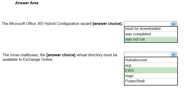 Exam MS-201: Question 9 - Image 3