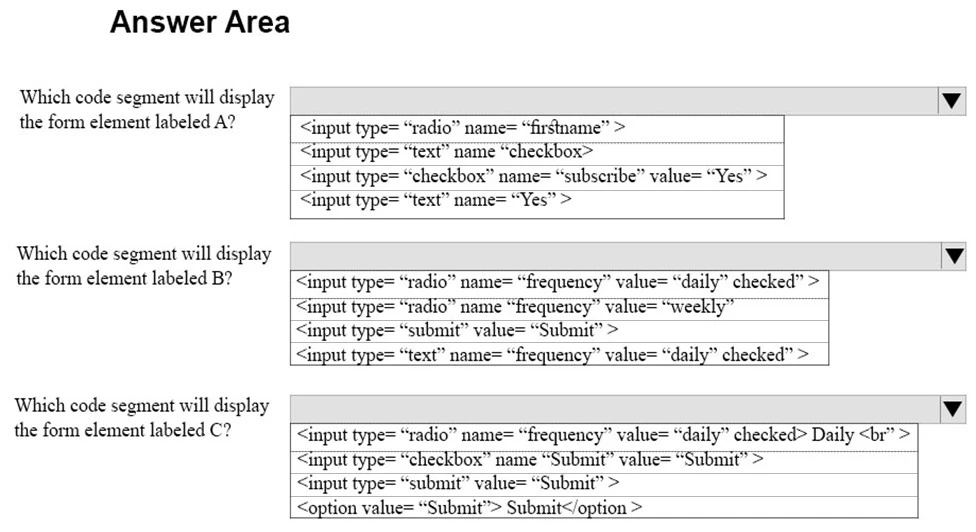 Exam 98-383: Question 8 - Image 2