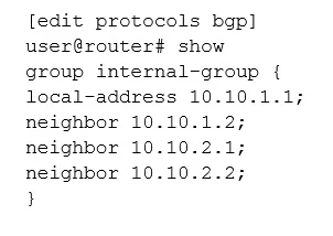 Exam JN0-361: Question 6 - Image 1