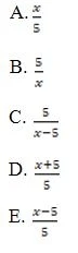 Exam GED Section 5 Mathematics: Question 3 - Image 1