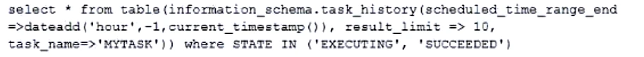 Exam SnowPro Advanced Data Engineer: Question 9 - Image 4