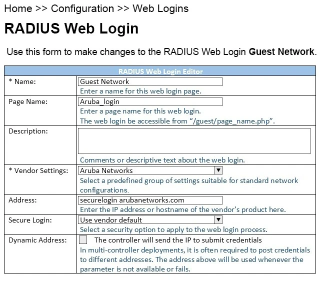 Exam HPE6-A15: Question 9 - Image 1