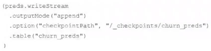 Exam Certified Data Engineer Professional: Question 7 - Image 4