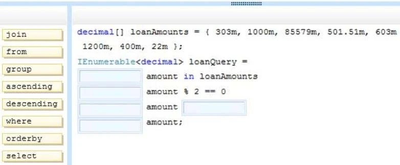 Exam 70-483: Question 6 - Image 1