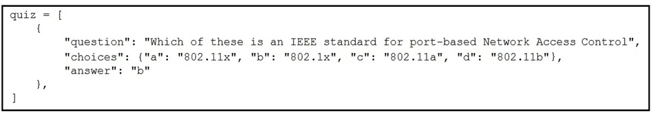 Exam 300-735: Question 7 - Image 1