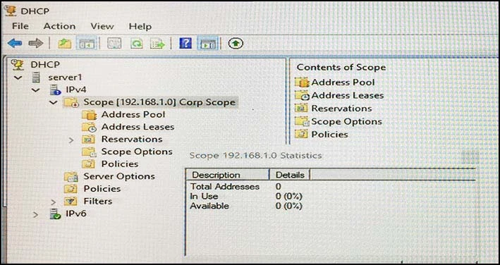 Exam 70-741: Question 2 - Image 1