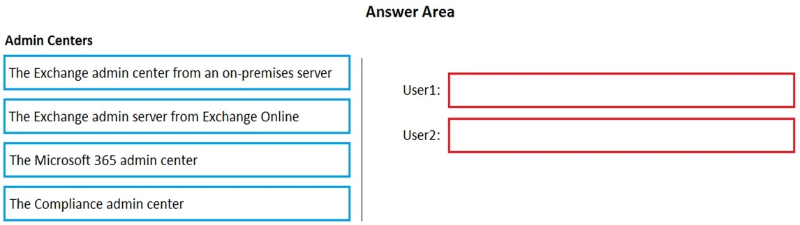Exam MS-201: Question 2 - Image 2