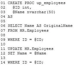 Exam 70-464: Question 9 - Image 1