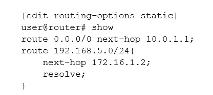 Exam JN0-361: Question 8 - Image 1