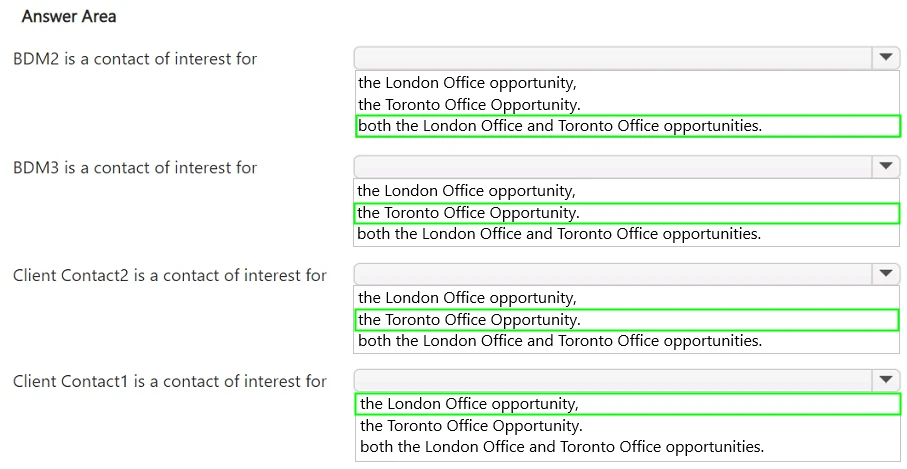 Exam MB-280: Question 1 - Image 6