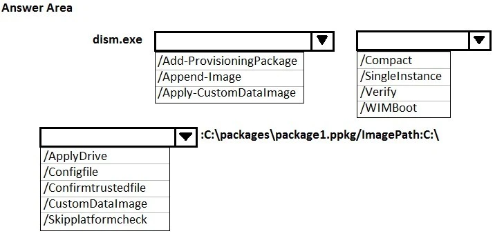 Exam 70-735: Question 8 - Image 1