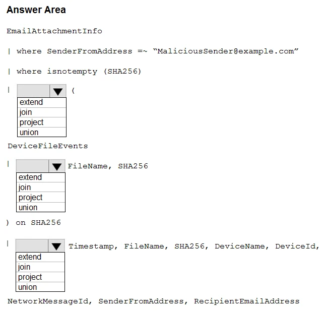 Exam SC-200: Question 7 - Image 1