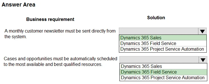 Exam MB-600: Question 8 - Image 2