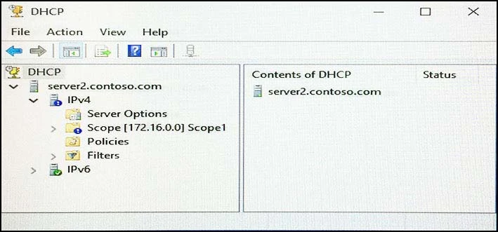 Exam 70-741: Question 6 - Image 1