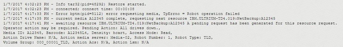 Exam VCS-285: Question 2 - Image 1