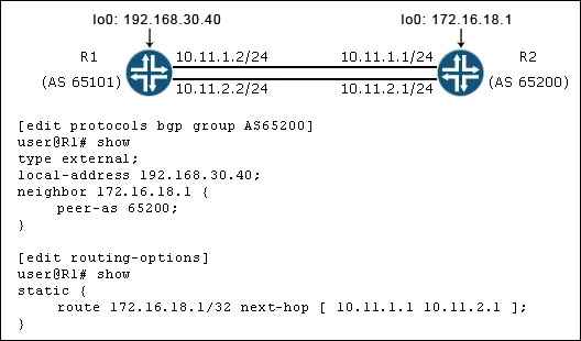 Exam JN0-662: Question 2 - Image 1