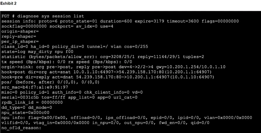 Exam NSE7_NST-7.2: Question 9 - Image 2
