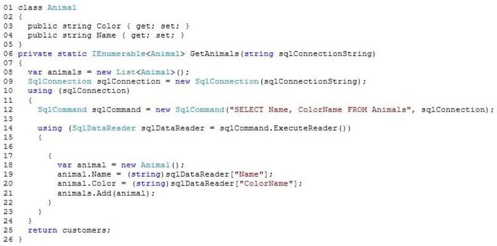 Exam 70-483: Question 3 - Image 1