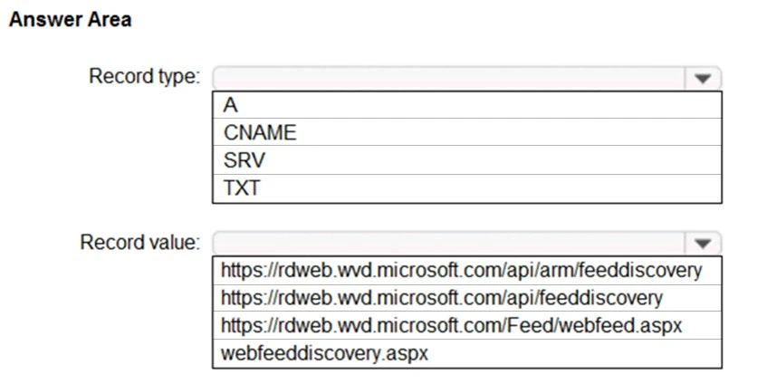 Exam AZ-140: Question 1 - Image 1
