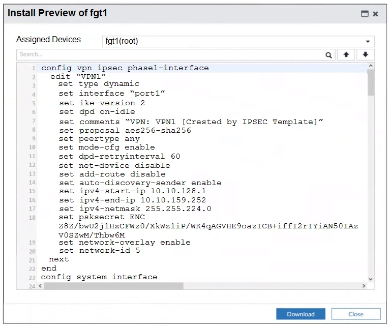 Exam FCSS_SDW_AR-7.4: Question 4 - Image 1