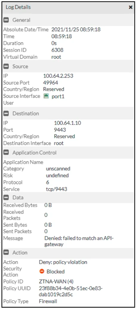 Exam NSE5_FCT-7.0: Question 8 - Image 1
