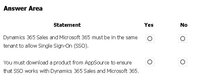 Exam PL-900: Question 8 - Image 1