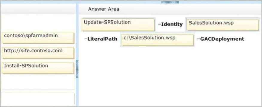 Exam 70-332: Question 7 - Image 2