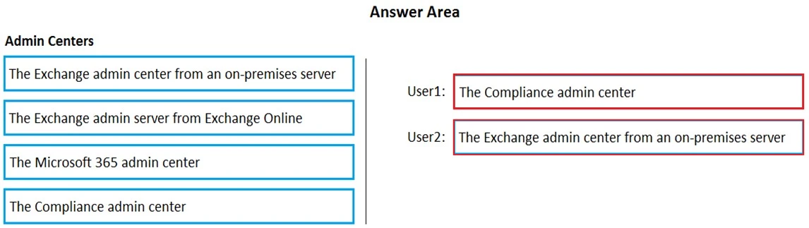 Exam MS-201: Question 2 - Image 3