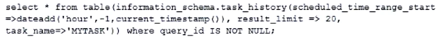 Exam SnowPro Advanced Data Engineer: Question 9 - Image 2