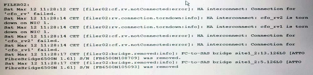 Exam NS0-191: Question 10 - Image 2