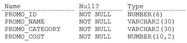 Exam 1z0-071: Question 1 - Image 1