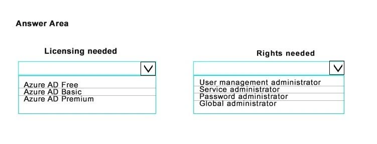 Exam 70-398: Question 10 - Image 1