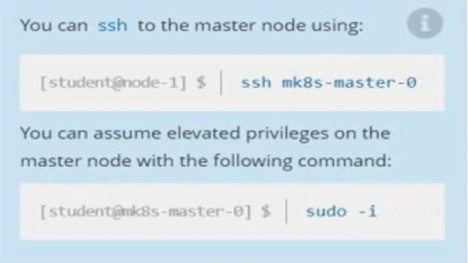 Exam CKA: Question 3 - Image 2