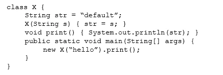 Exam 1z0-803: Question 9 - Image 1