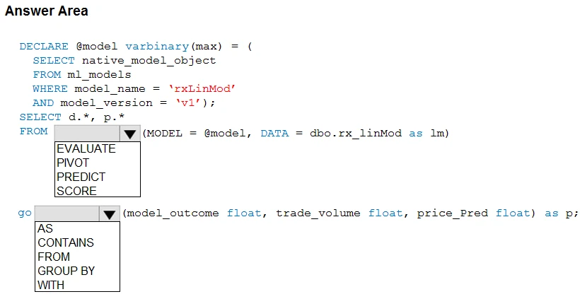 Exam DP-500: Question 8 - Image 1