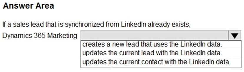 Exam MB-910: Question 6 - Image 1