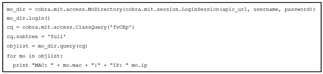 Exam 300-635: Question 8 - Image 1