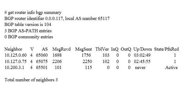 Exam NSE7: Question 9 - Image 1