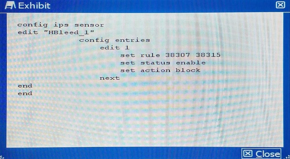 Exam NSE8: Question 7 - Image 1