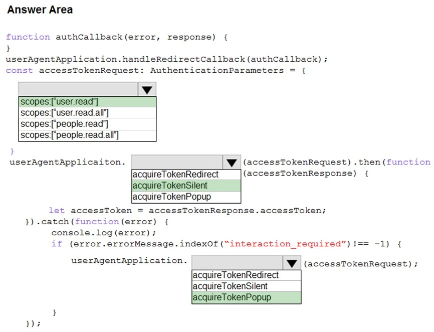 Exam MS-600: Question 10 - Image 2