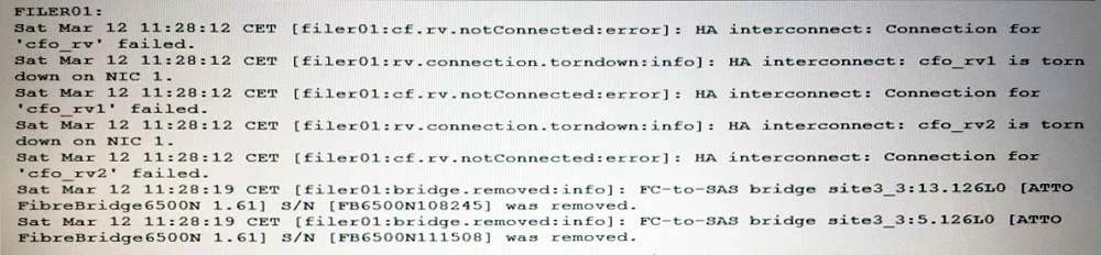 Exam NS0-191: Question 10 - Image 1