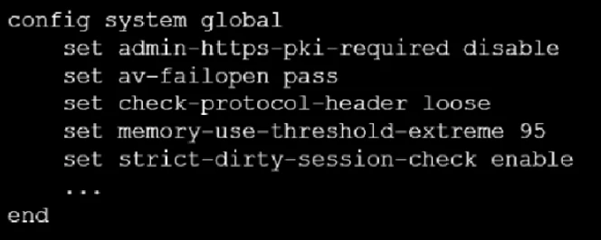 Exam NSE7_EFW-7.2: Question 4 - Image 1