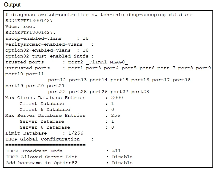 Exam NSE6_FSW-7.2: Question 9 - Image 1