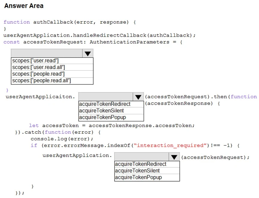Exam MS-600: Question 10 - Image 1