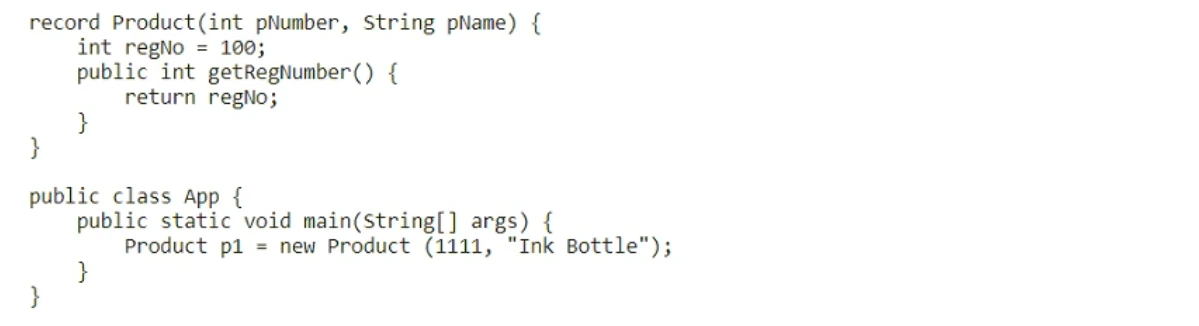 Exam 1z0-829: Question 6 - Image 1